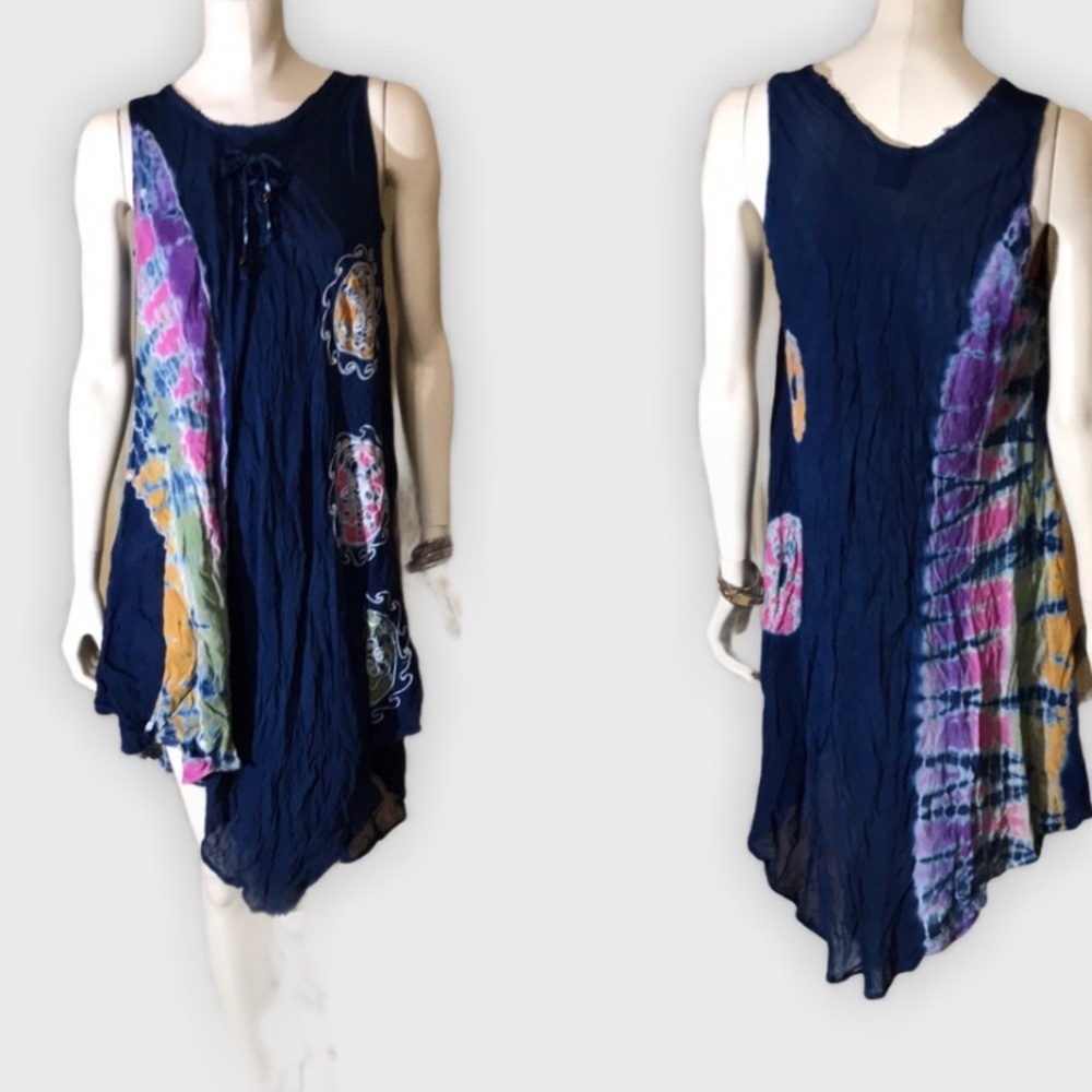 Embroidered Summer Dress/ Cover Up by Emily Stacy